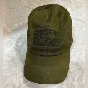 Condor Tactical Army Cap Adjustable Strap Green OSFM